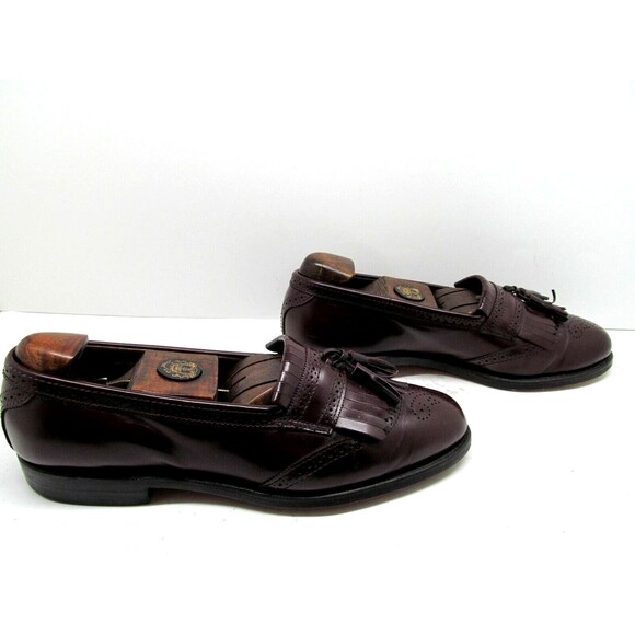 Allen Edmonds Bridgeton Leather Tasseled Loafers Mens Size US 10.5 B - Picture 9 of 12